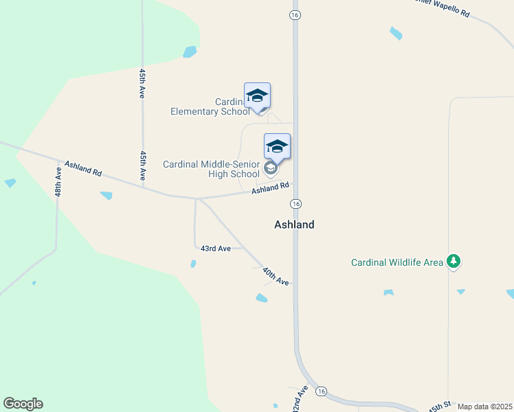 map of restaurants, bars, coffee shops, grocery stores, and more near 4045 Ashland Road in Eldon