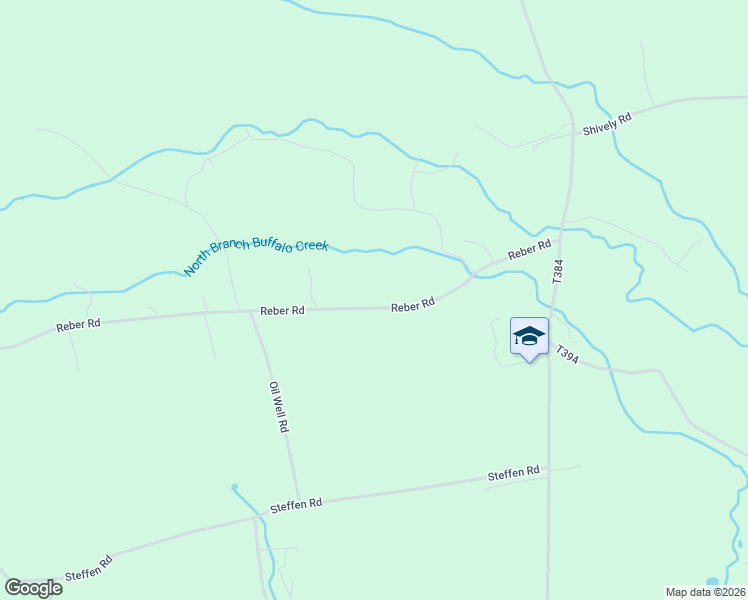 map of restaurants, bars, coffee shops, grocery stores, and more near 453 Reber Road in Mifflinburg