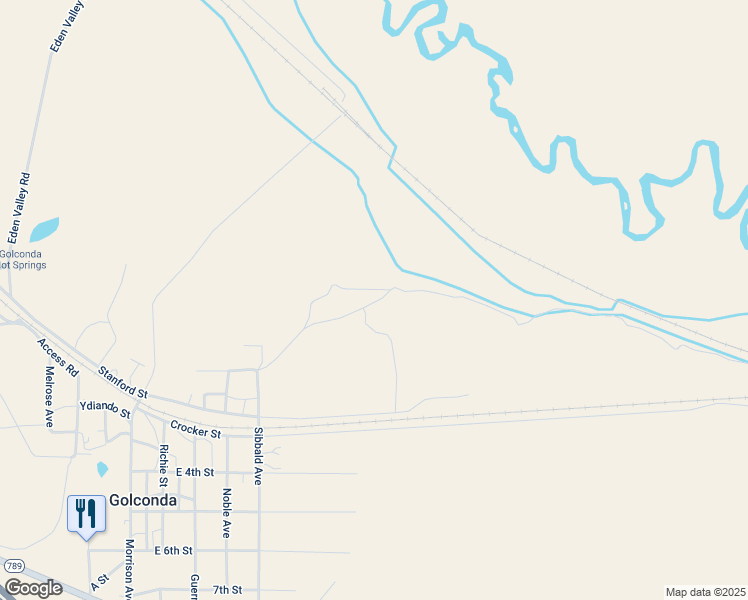 map of restaurants, bars, coffee shops, grocery stores, and more near 120 Kramer Avenue in Golconda