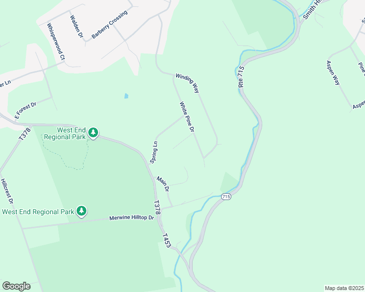 map of restaurants, bars, coffee shops, grocery stores, and more near 2215 Foothill Court in Saylorsburg