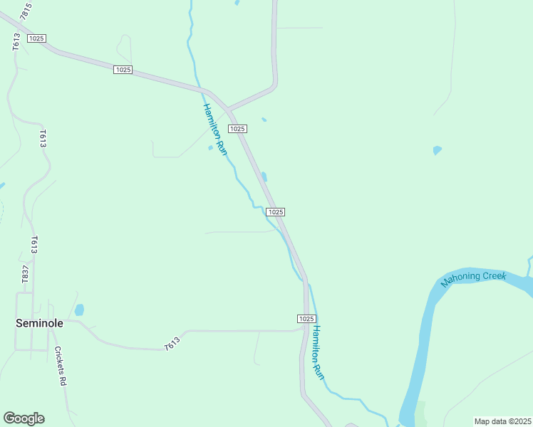 map of restaurants, bars, coffee shops, grocery stores, and more near 1334 State Route 1025 in New Bethlehem