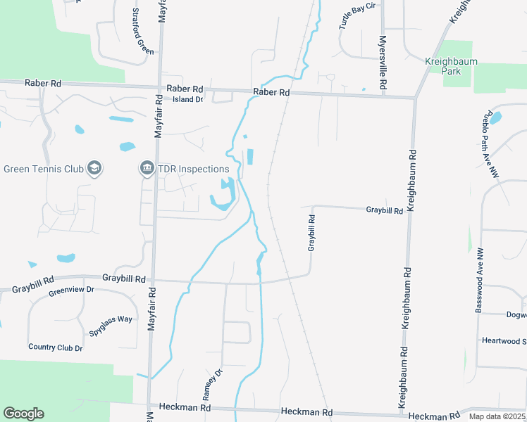 map of restaurants, bars, coffee shops, grocery stores, and more near 2839 Graybill Road in Uniontown