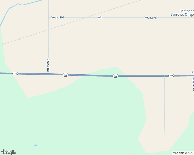 map of restaurants, bars, coffee shops, grocery stores, and more near 6352-6422 Highway 103 in Tiro