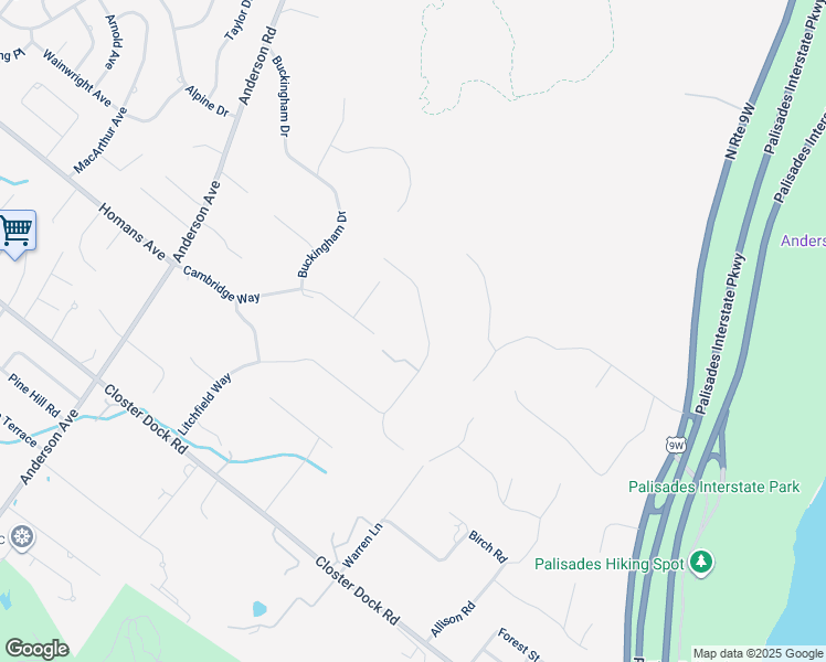 map of restaurants, bars, coffee shops, grocery stores, and more near 31 Marie Major Drive in Alpine