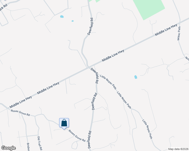 map of restaurants, bars, coffee shops, grocery stores, and more near 1998 Deerfield Road in Water Mill