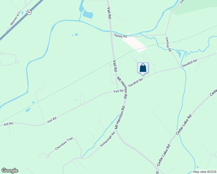 map of restaurants, bars, coffee shops, grocery stores, and more near 4 Polkville Road in Blairstown