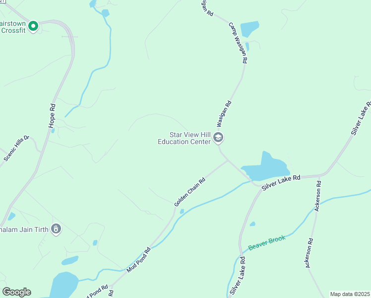 map of restaurants, bars, coffee shops, grocery stores, and more near 126 Camp Wasigan Road in Blairstown
