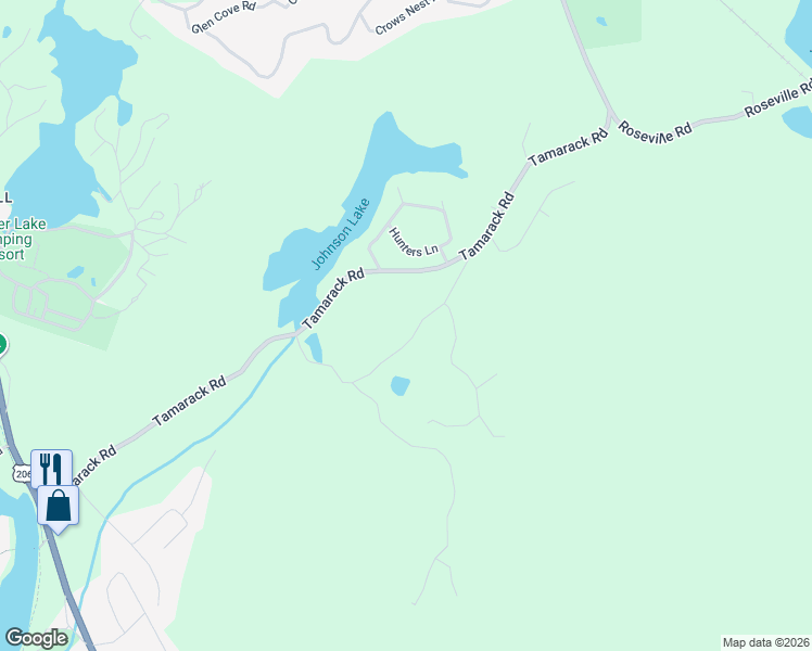 map of restaurants, bars, coffee shops, grocery stores, and more near 20 Ghost Pony Road in Sussex County