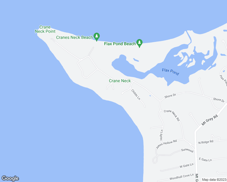 map of restaurants, bars, coffee shops, grocery stores, and more near 32 Crane Neck Road in Setauket- East Setauket
