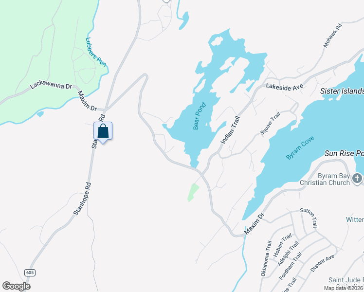 map of restaurants, bars, coffee shops, grocery stores, and more near 447 Maxim Drive in Andover