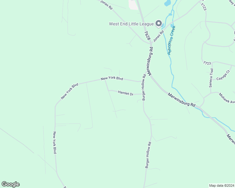map of restaurants, bars, coffee shops, grocery stores, and more near 516 Hamlet Drive in Effort