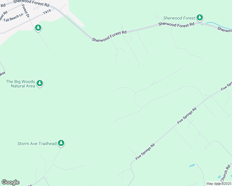 map of restaurants, bars, coffee shops, grocery stores, and more near 3133 Canyon Drive in Stroudsburg