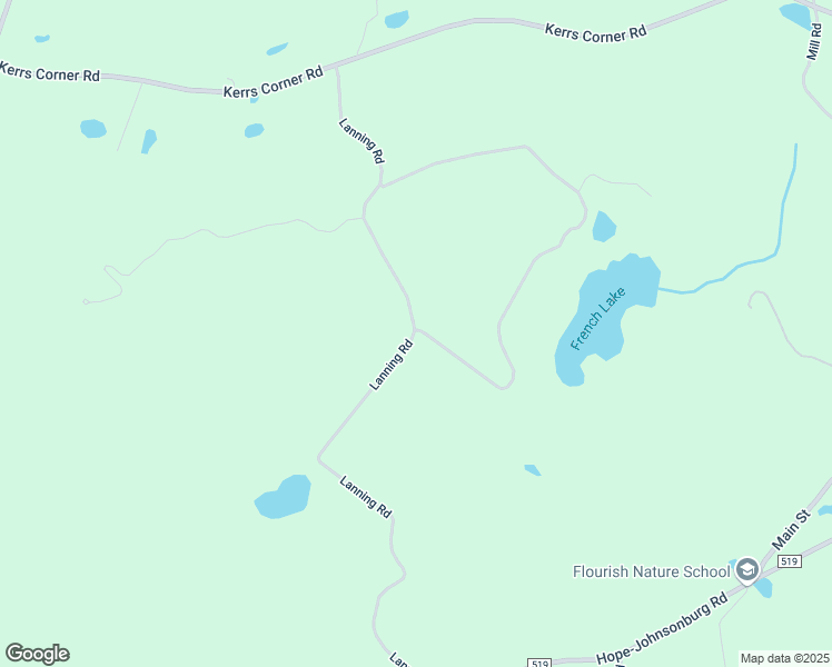 map of restaurants, bars, coffee shops, grocery stores, and more near 67 Lanning Road in Blairstown