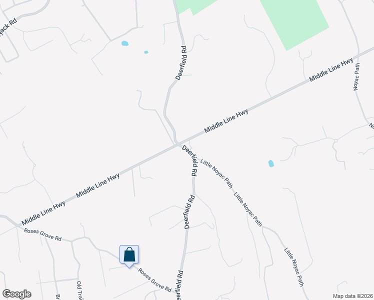 map of restaurants, bars, coffee shops, grocery stores, and more near 1998 Deerfield Road in Water Mill