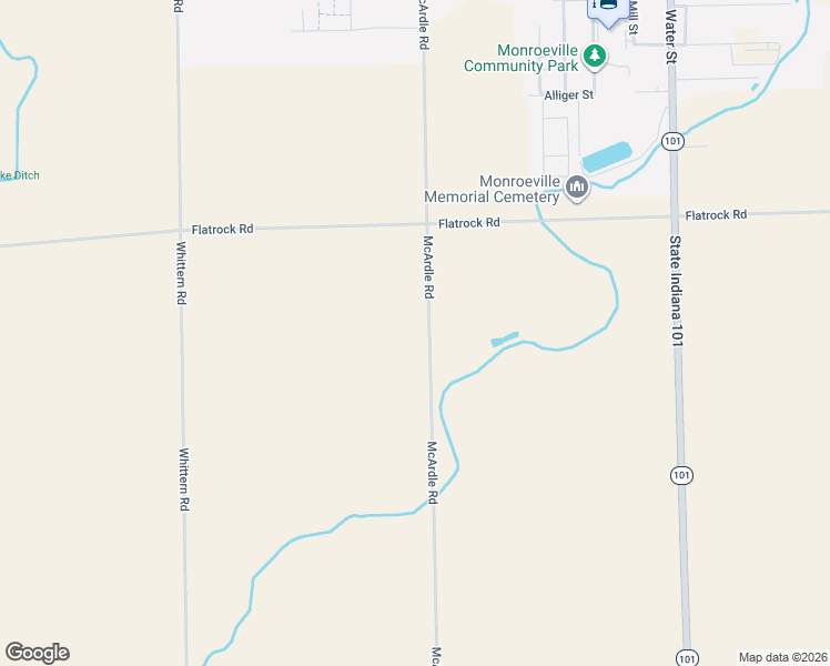 map of restaurants, bars, coffee shops, grocery stores, and more near 13716 McArdle Road in Monroeville