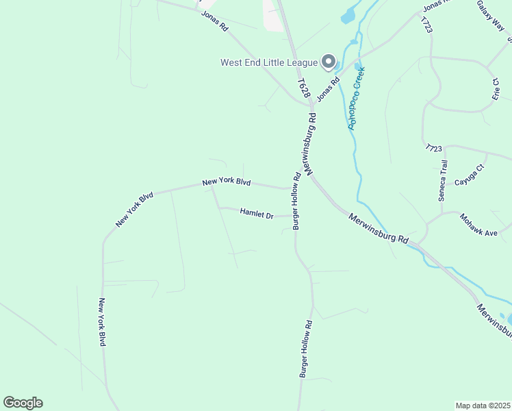 map of restaurants, bars, coffee shops, grocery stores, and more near 523 Hamlet Drive in Effort