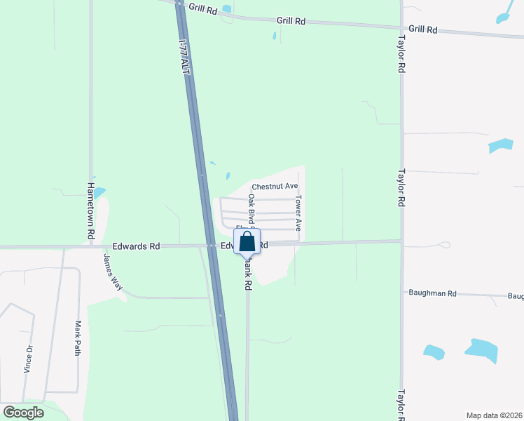 map of restaurants, bars, coffee shops, grocery stores, and more near 18592 Edwards Road in Doylestown