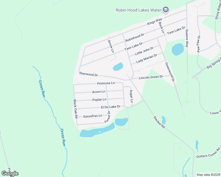 map of restaurants, bars, coffee shops, grocery stores, and more near 118 Pin Oak Lane in Kunkletown