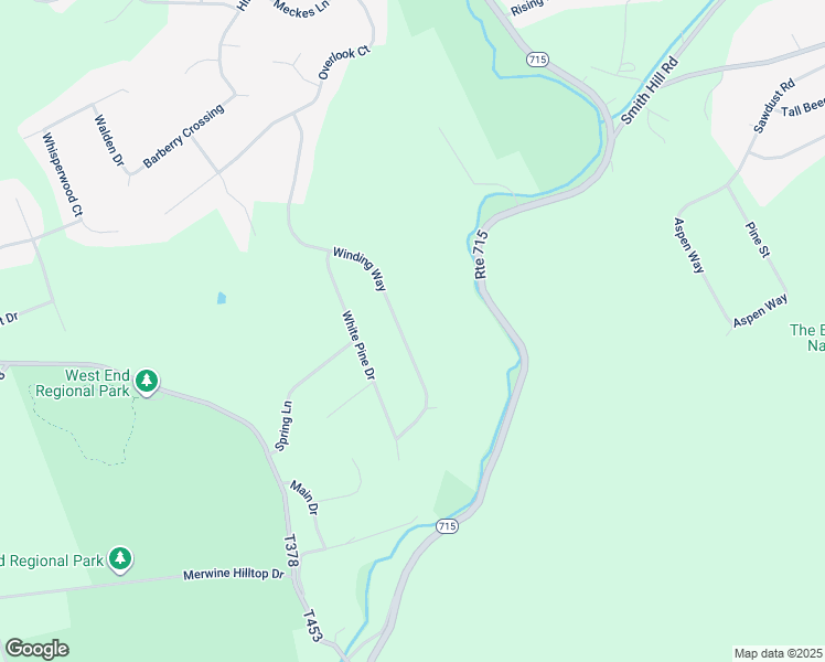map of restaurants, bars, coffee shops, grocery stores, and more near 221 Winding Way in Saylorsburg