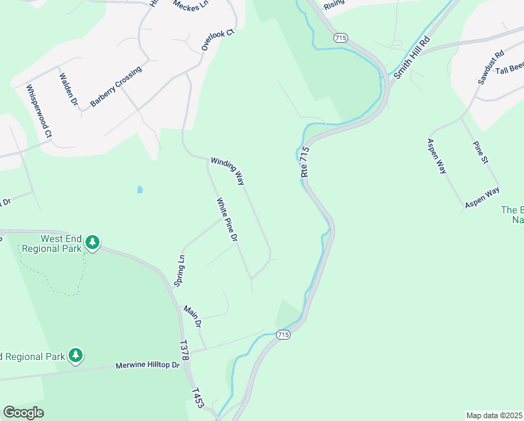map of restaurants, bars, coffee shops, grocery stores, and more near 221 Winding Way in Saylorsburg