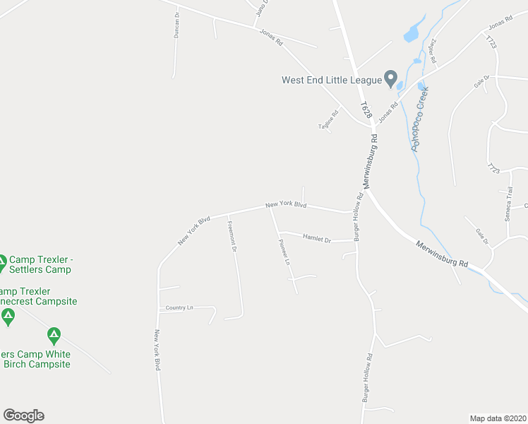 map of restaurants, bars, coffee shops, grocery stores, and more near 106 Pioneer Lane in Effort