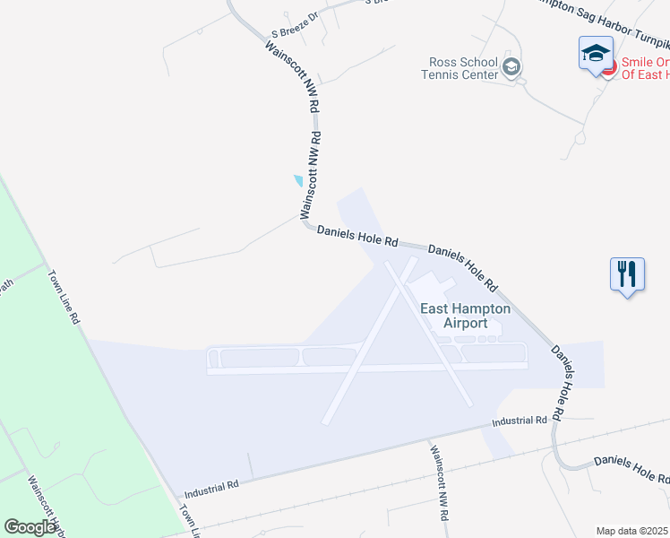 map of restaurants, bars, coffee shops, grocery stores, and more near in Wainscott