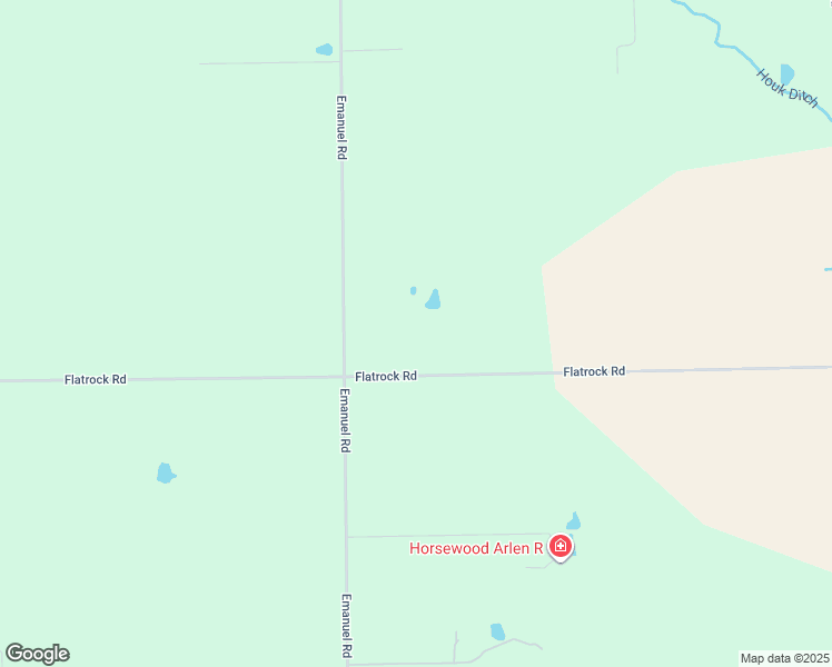 map of restaurants, bars, coffee shops, grocery stores, and more near in Hoagland