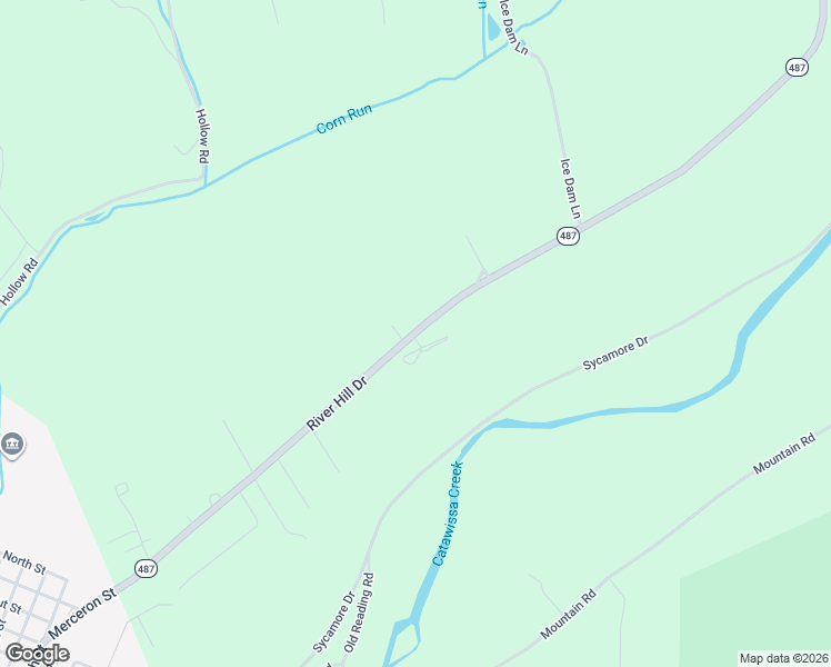 map of restaurants, bars, coffee shops, grocery stores, and more near 532 River Hill Dr in Catawissa