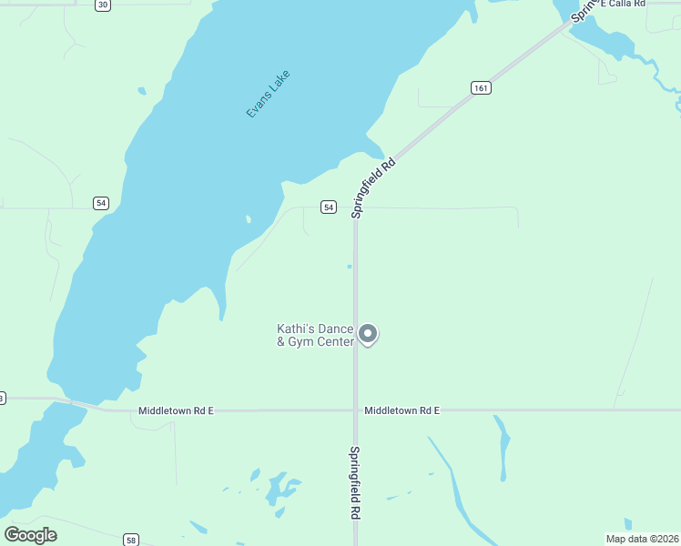 map of restaurants, bars, coffee shops, grocery stores, and more near 10646 Springfield Road in Youngstown
