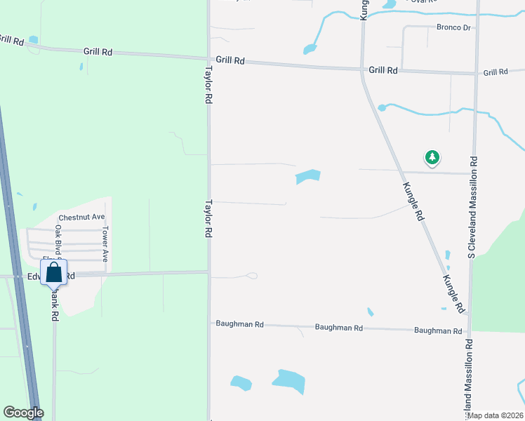 map of restaurants, bars, coffee shops, grocery stores, and more near 6275 Taylor Road in Clinton