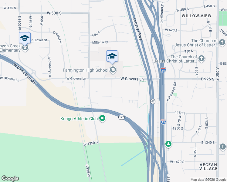 map of restaurants, bars, coffee shops, grocery stores, and more near 1011 475 West in Farmington