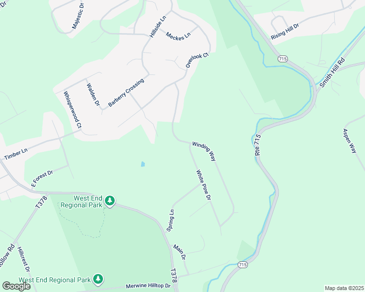 map of restaurants, bars, coffee shops, grocery stores, and more near 2104 White Pine Drive in Saylorsburg