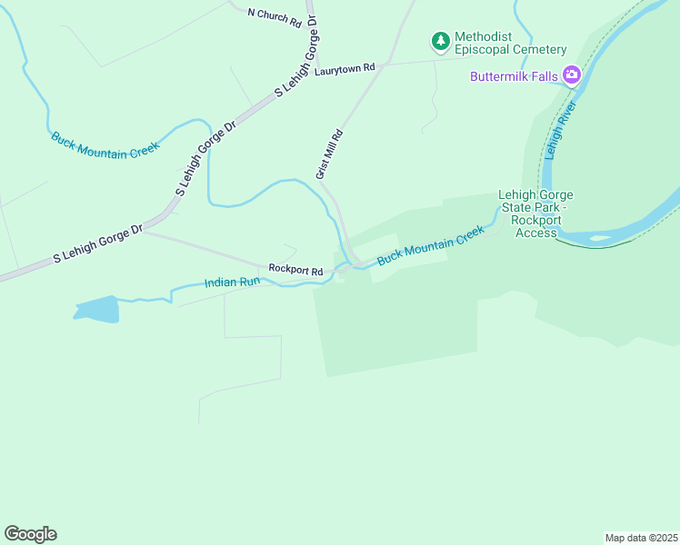 map of restaurants, bars, coffee shops, grocery stores, and more near 520 Rockport Road in Weatherly