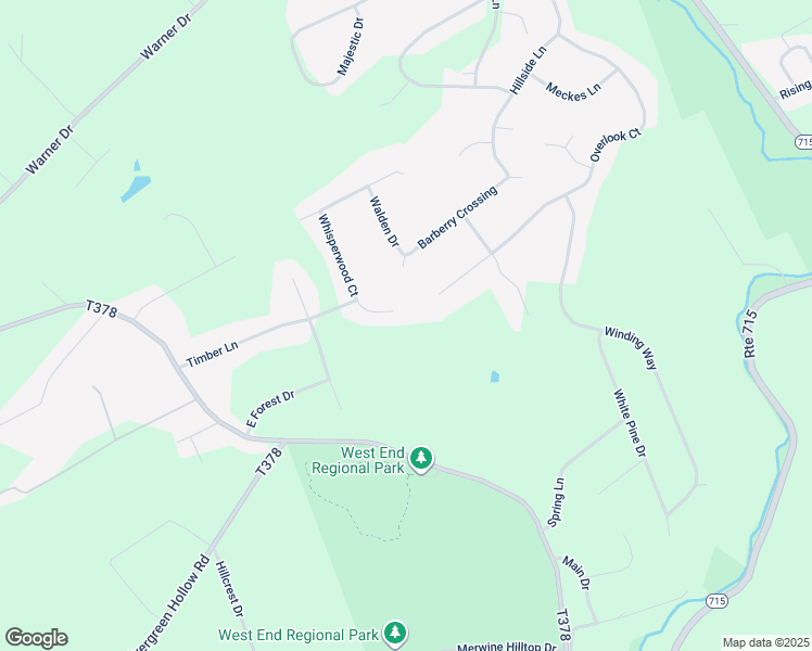 map of restaurants, bars, coffee shops, grocery stores, and more near 260 Whisperwood Court in Saylorsburg