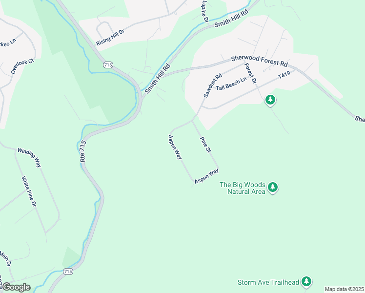 map of restaurants, bars, coffee shops, grocery stores, and more near 2737 Aspen Way in Saylorsburg