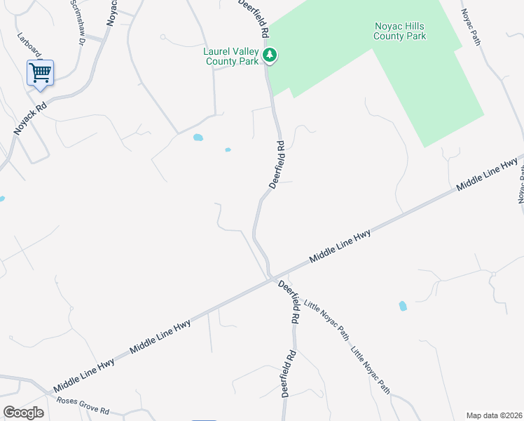 map of restaurants, bars, coffee shops, grocery stores, and more near 2133 Deerfield Road in Sag Harbor