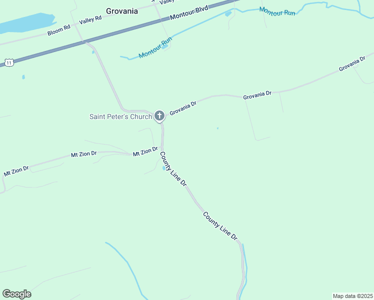 map of restaurants, bars, coffee shops, grocery stores, and more near 216 County Line Drive in Bloomsburg
