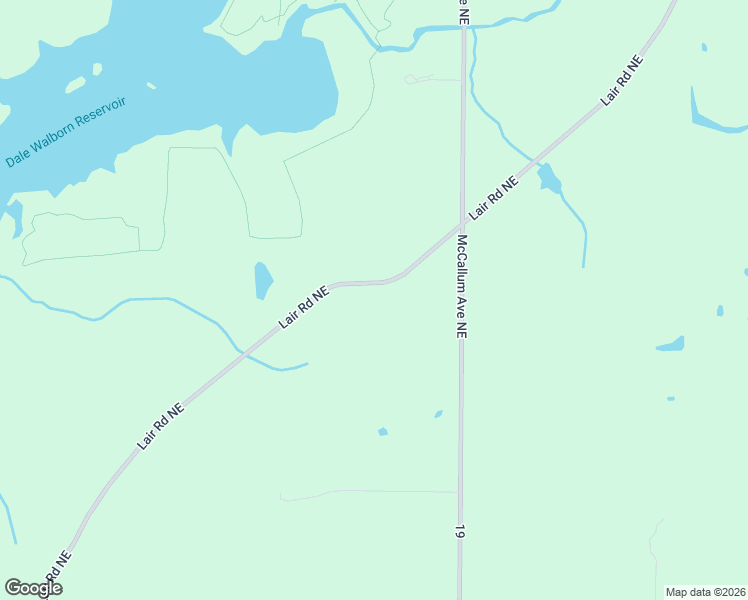 map of restaurants, bars, coffee shops, grocery stores, and more near 11572 Lair Road Northeast in Alliance