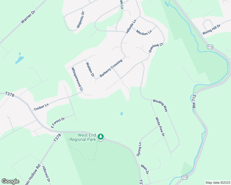 map of restaurants, bars, coffee shops, grocery stores, and more near 1265 Overlook Court in Saylorsburg