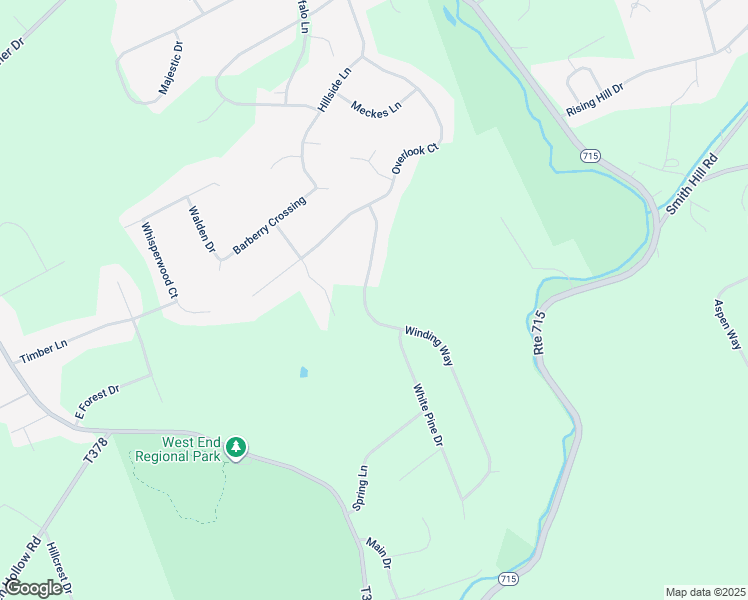 map of restaurants, bars, coffee shops, grocery stores, and more near 147 Winding Way in Saylorsburg