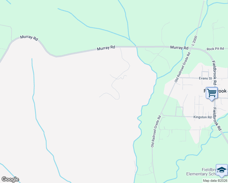 map of restaurants, bars, coffee shops, grocery stores, and more near 400 Hughs Way in McKinleyville