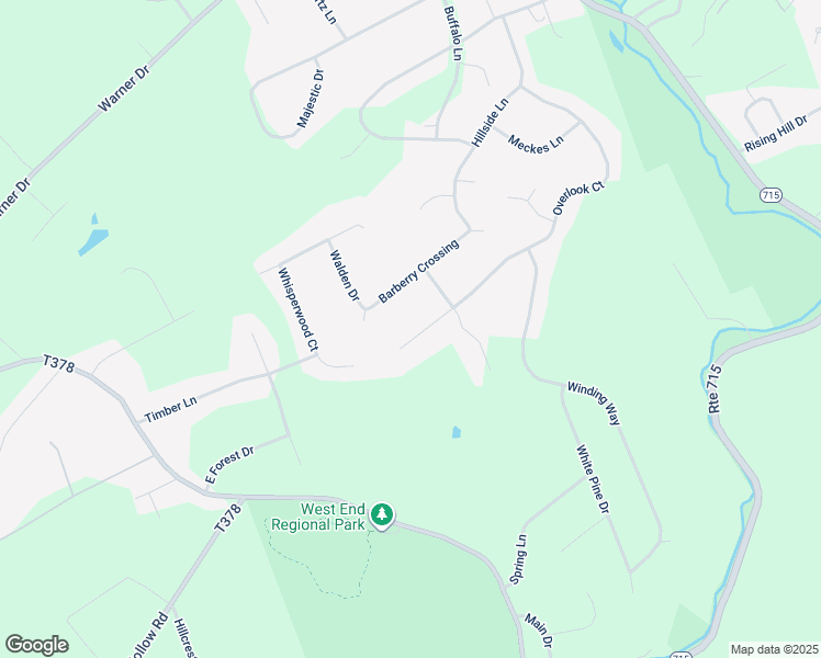 map of restaurants, bars, coffee shops, grocery stores, and more near 1270 Overlook Court in Saylorsburg