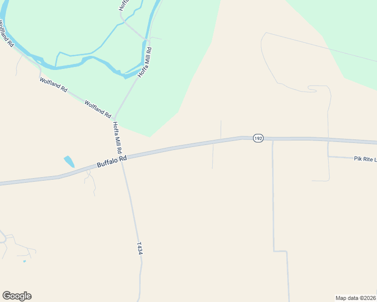 map of restaurants, bars, coffee shops, grocery stores, and more near 2913 Buffalo Road in Lewisburg