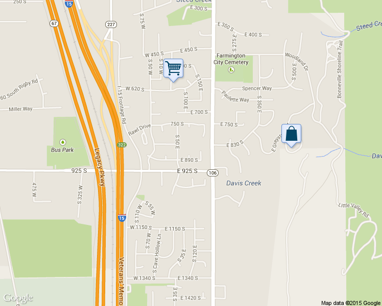 map of restaurants, bars, coffee shops, grocery stores, and more near 861 Stacey Circle in Farmington