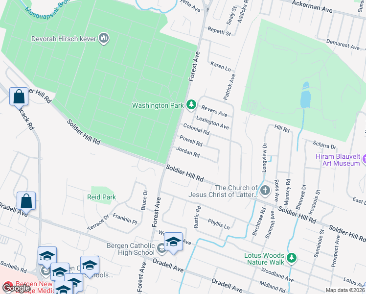 map of restaurants, bars, coffee shops, grocery stores, and more near 200 Jordan Road in Emerson