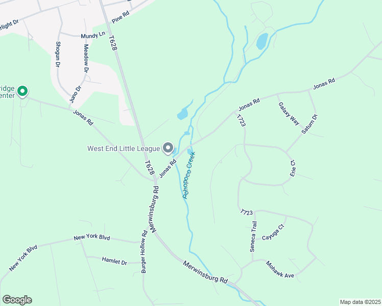 map of restaurants, bars, coffee shops, grocery stores, and more near 676 Jonas Road in Effort