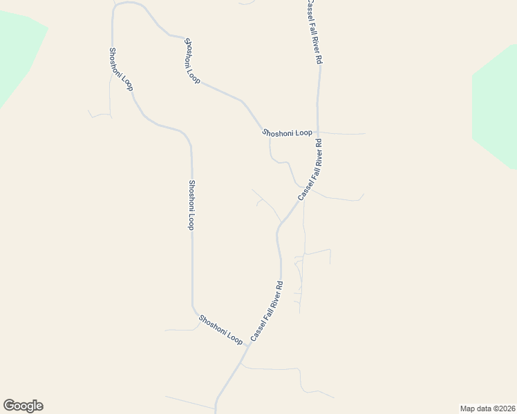 map of restaurants, bars, coffee shops, grocery stores, and more near 23570 Cassel Fall River Road in Fall River Mills