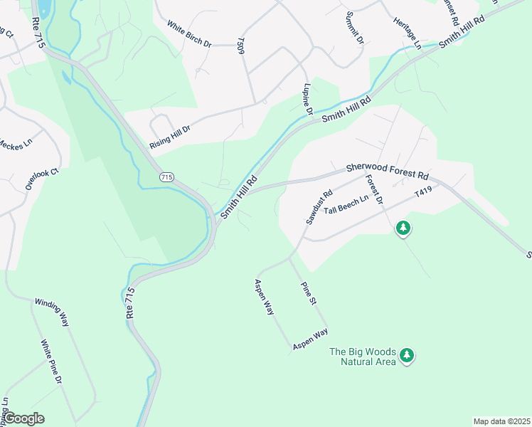 map of restaurants, bars, coffee shops, grocery stores, and more near 118 Sleepy Hill Lane in Saylorsburg
