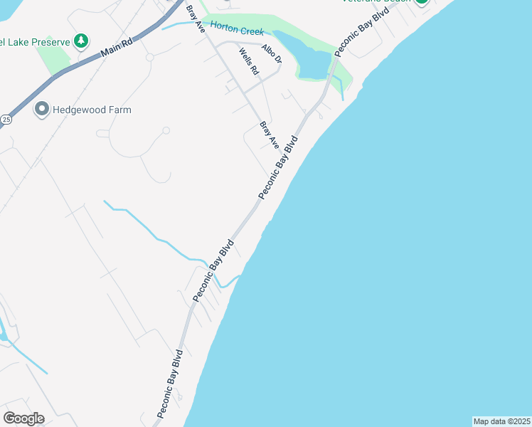 map of restaurants, bars, coffee shops, grocery stores, and more near 6780 Peconic Bay Boulevard in Laurel