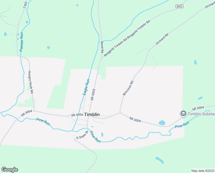 map of restaurants, bars, coffee shops, grocery stores, and more near in Timblin